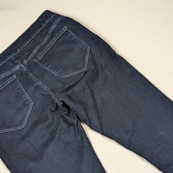 Not Your Daughters Jeans Janice Legging Mid Rise Stretch NYDJ Dark Wash Size 12 - Picture 13 of 16